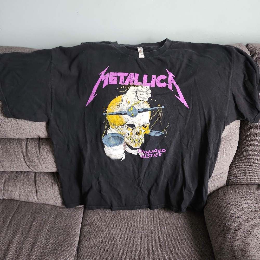Metallica- Damaged Justice Hammer Of Justice